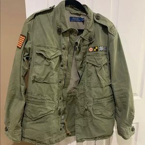 Ralph Lauren herringbone twill jacket. Size medium